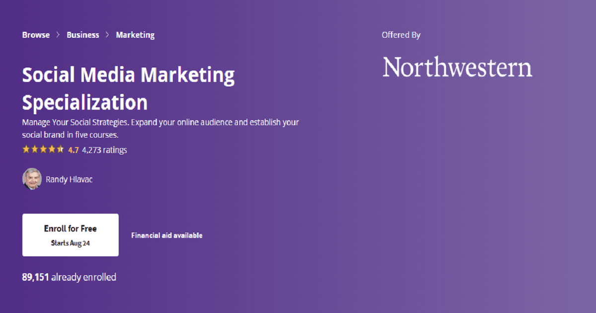 Best Online Courses for Social Media Marketing 