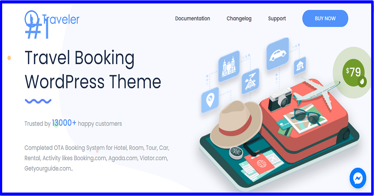 Best WordPress Theme for Travel Agency